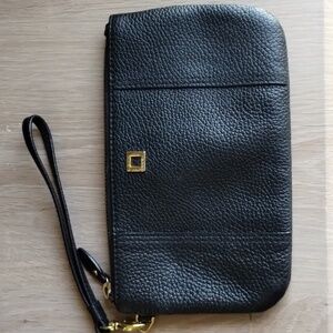 Lodis  Genuine Leather Cell Phone Holder Wristlet